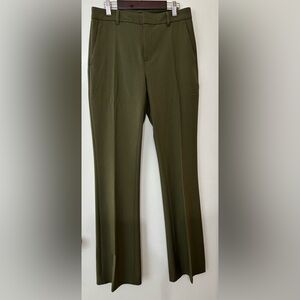 Banana Republic Factory Women Green Sculpted Stretch Bootcut Pants Size0 Career